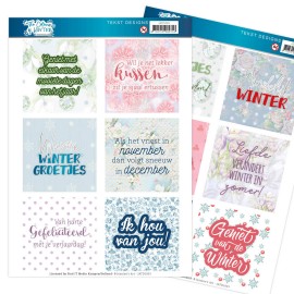 NL Text Designs - The Colours of Winter by Jeanine's Art