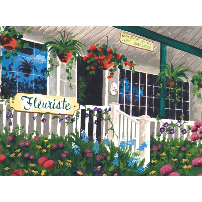 A3 Painting by numbers FLOWER SHOPPE 