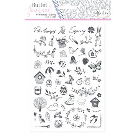 Stamp Bullet Journal Spring