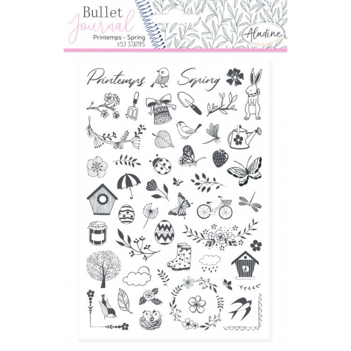 Stamp Bullet Journal Spring 