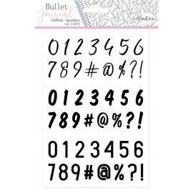 Stamp Bullet Journal Numbers