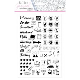 Stamp Bullet Journal Office Desk