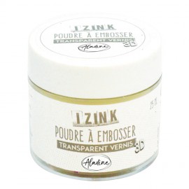 Izink Embossing Powder Clear High - 25 ml
