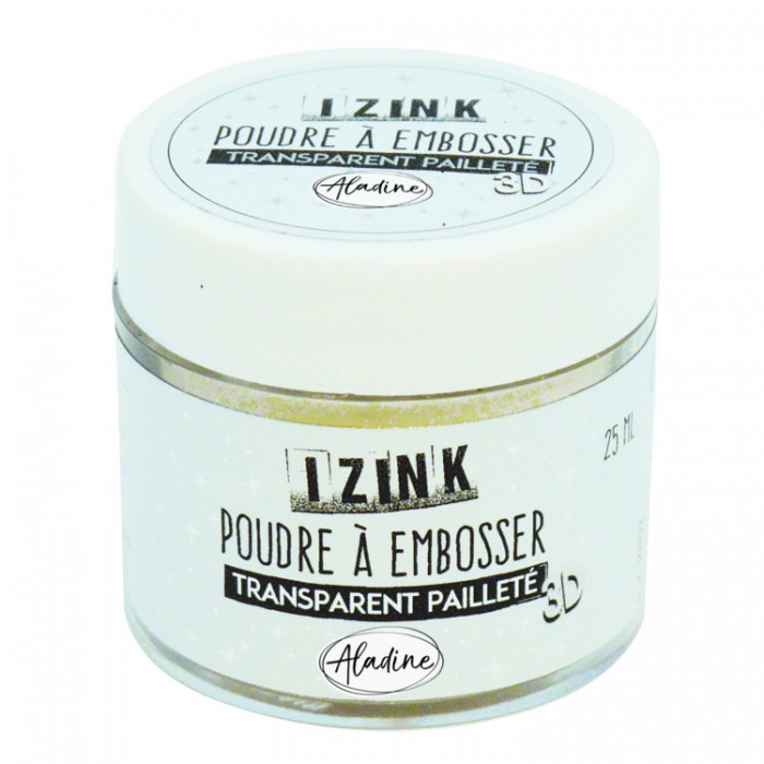 Izink Embossing Powder Irridiscent Sparkle  - 25 ml