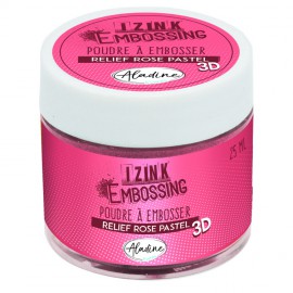 Izink Embossing Powder Pastel Pink - 25ml