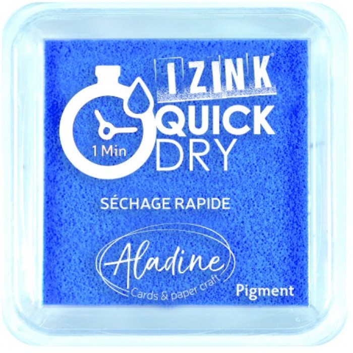 Izink Quick Dry M Inkpad - Blue 