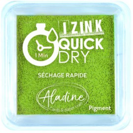 Izink Quick Dry M Inkpad - Olive Green