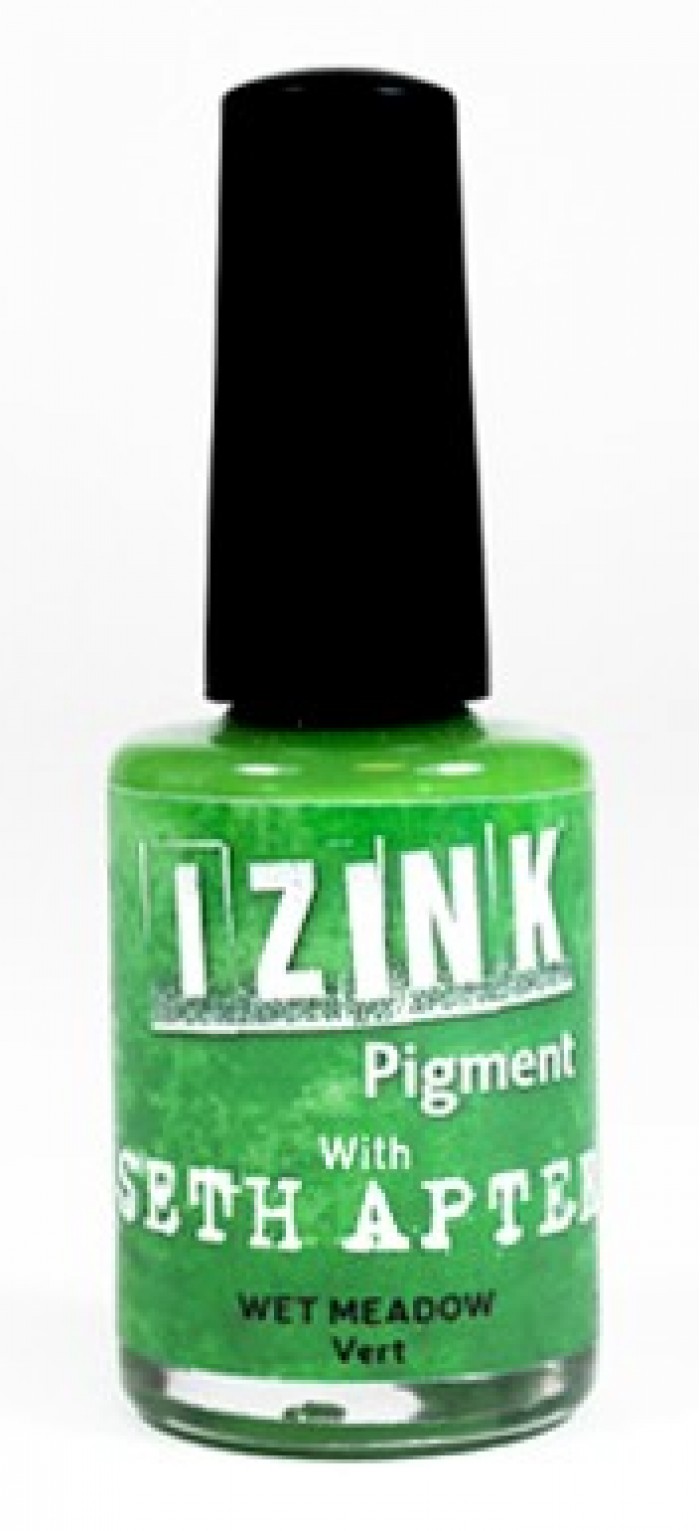 IZINK PIGMENT SETH APTER VERT - WET MEADOW 11,5 ML - 0,39 Fl. Oz.
