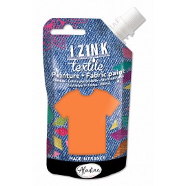 Izink Fabric Paint Textile Orange Nylon 50 ml