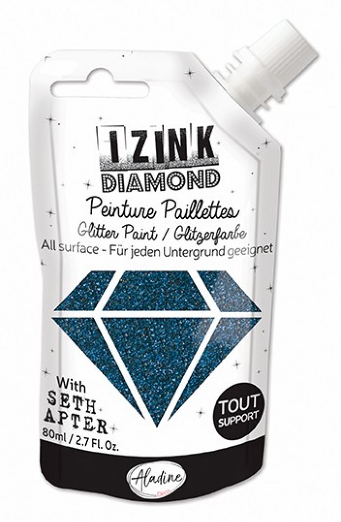 BEAUTIFUL BLUE Izink Diamond 80 ml