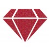 Rood 24 karaat Glitterverf Izink Diamond 