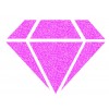 Roze 24 karaat Glitterverf Izink Diamond 