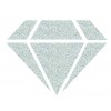 Zilver 24 karaat Glitterverf Izink Diamond 