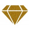 Goud 24 karaat Glitterverf Izink Diamond 