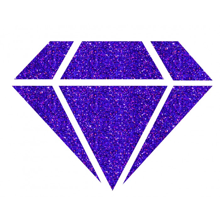 Paars 24 karaat Glitterverf Izink Diamond  