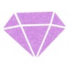 Lichtroze Glitterverf Izink Diamond 