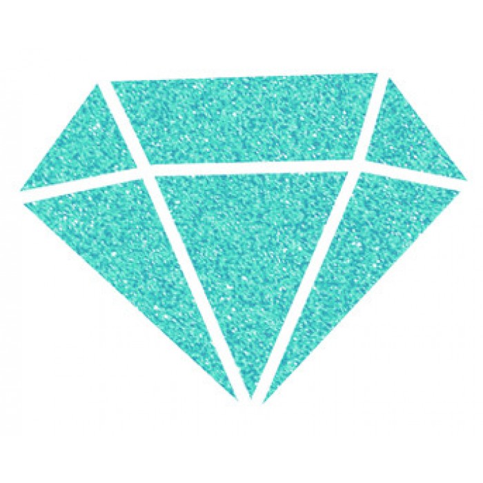 Hemelsblauw Glitterverf Izink Diamond  