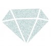 Zilver Glitterverf Izink Diamond 