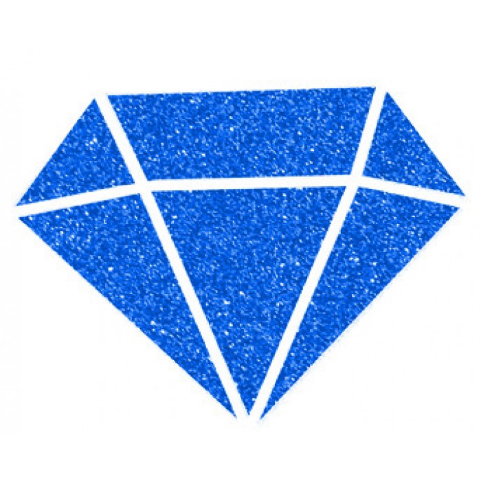 Blauw Glitterverf Izink Diamond  