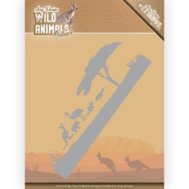 Landscape Wild Animals Outback Cutting Die by Amy Design