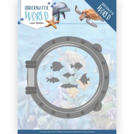 Porthole Cutting Die Underwater World by Amy Design