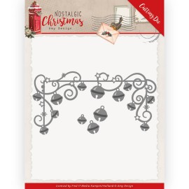 Hanging Christmas Bells Nostalgic Christmas Cutting Dies by Amy Design