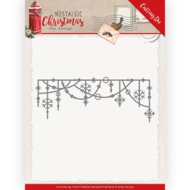 Hanging Snowflakes Nostalgic Christmas Cutting Dies by Amy Design