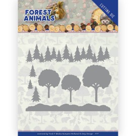 In the Forest - Cutting Die Forest Animals by Amy Design