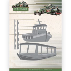Dies -Amy Design - Vintage Transport - Boats