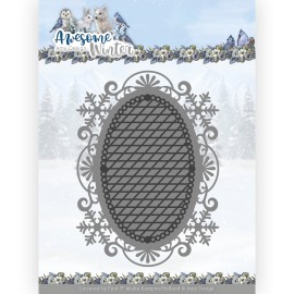 Dies - Amy Design - Awesome Winter - Winter Lace Oval