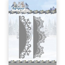 Dies - Amy Design - Awesome Winter - Winter Lace Border