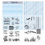 Mica Sheets - Winter Friends van Amy Design