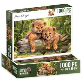 Puzzle 1000 pc - Amy Design - Wild Animals - Cubs