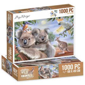 Wild Animals Puzzle 1000 pc by Amy Design