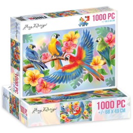Parrots - Jigsaw puzzle by Amy Design
