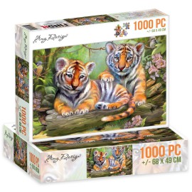 Tigers - Jigsaw puzzle by Amy Design