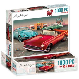 Vintage Cars - Jigsaw puzzle by Amy Design
