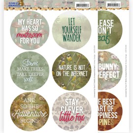 Text Designs - Amy Design - Forest Animals (ENG)