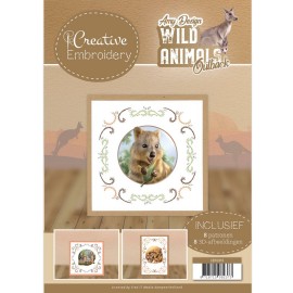 Nr. 13 Book Creative Embroidery Wild Animals Outback by Amy Design