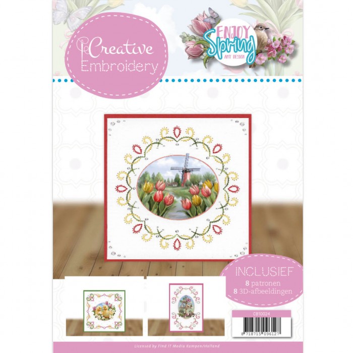 Nr. 24 Creative Embroidery Enjoy Spring by Amy Design