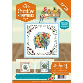 Creative Hobbydots 22 - Amy Design - Colourful Feathers