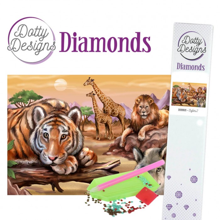 Safari 2 by Dotty Designs Diamonds