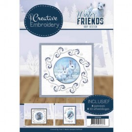 Boek 8 Creative Embroidery - Winter Friends van Amy Design