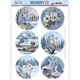 Push Out Scenery - Amy Design - Awesome Winter – Cirkel