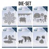 Amy Design – Winter Friends Dies – SET van 6 BLACK FRIDAY DEAL – MEGA AFPRIJZING!
