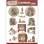 3D Push Out - Amy Design - History of Christmas - Christmas Window