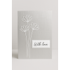 Zilver - Metallic Linnenkarton by Card Deco