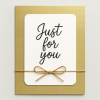Goud - Metallic Linnenkarton by Card Deco