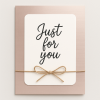 Rosé - Metallic Linnenkarton Gold van Card Deco
