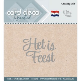 Het is Feest  - Cutting Dies by Card Deco Essentials